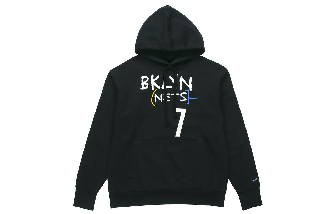 Nike NBA City Edition Brooklyn Nets Durante 7 Casual Sports Black DC0861-010