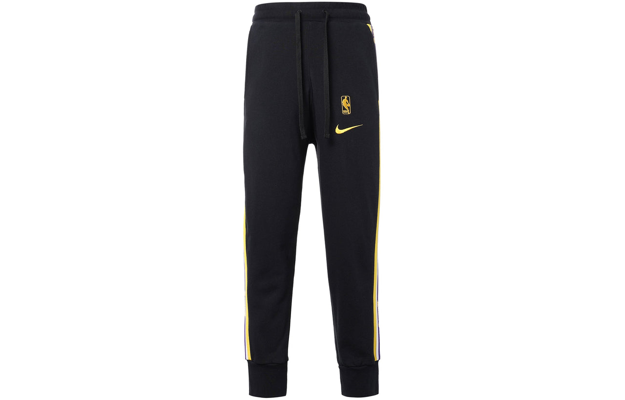 Nike NBA Los Angeles Lakers Basketball Small Sports Long Pants Black CJ7125-010