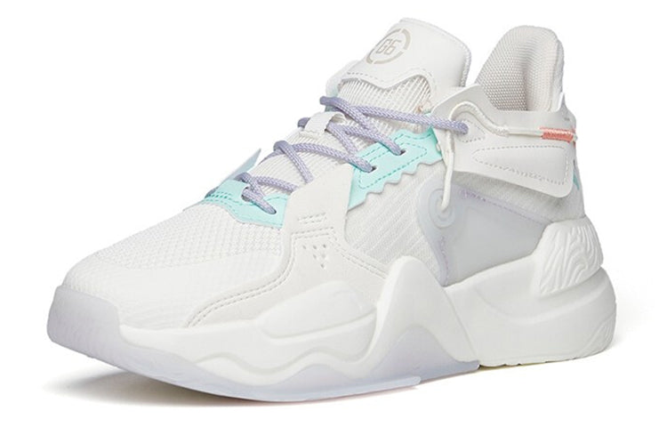 (WMNS) ANTA Life Series Sneakers 'White Purple Green' 122218083-2