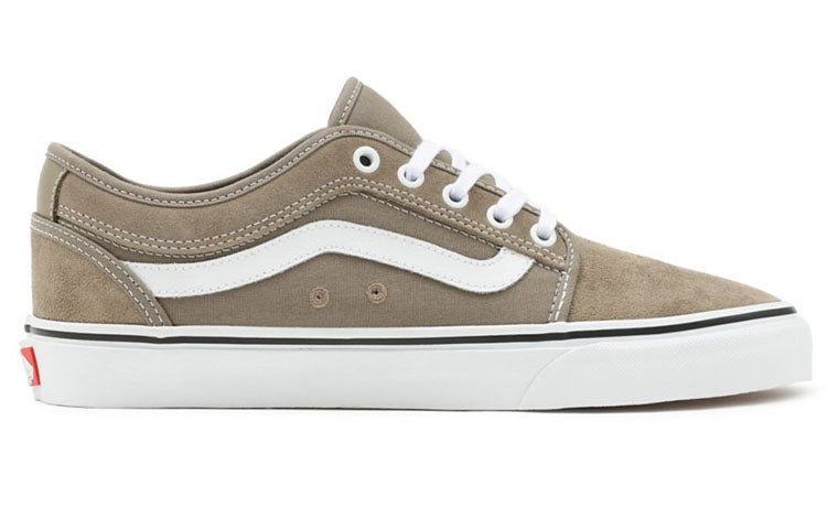 Vans Unisex Chukka Low Sidestripe Sneakers Khaki VN0A5KQZ84M