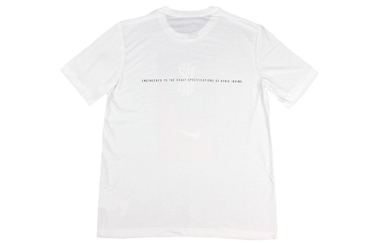 Nike 2019Kyrie Kyrie Irving Basketball Short Sleeve White AJ9695-100