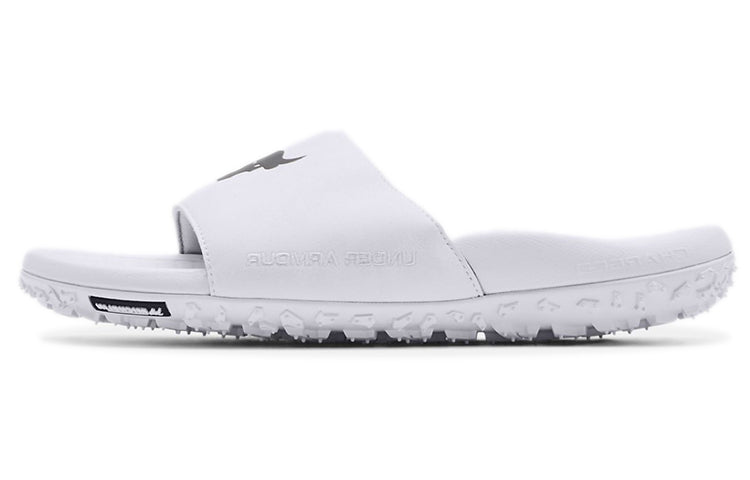 Under Armour Project Rock Slides 'White' 3023762-101