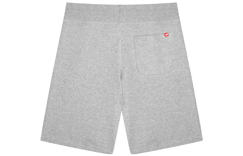 New Balance Essentials Stacked Logo Suit Shorts 'Grey' AMS03558-AG