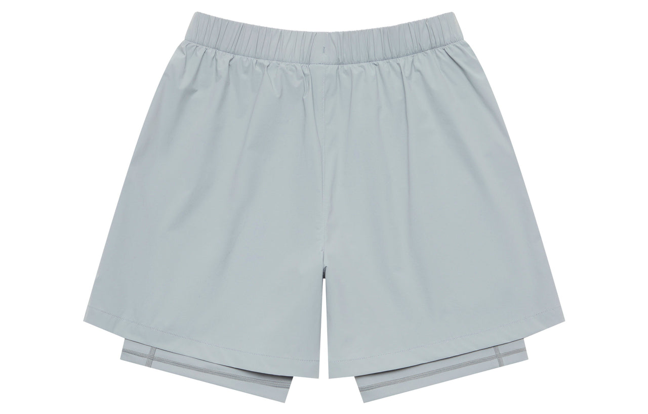 New Balance NB Logo 2 In 1 Short 'Grey' NVE25121-GR