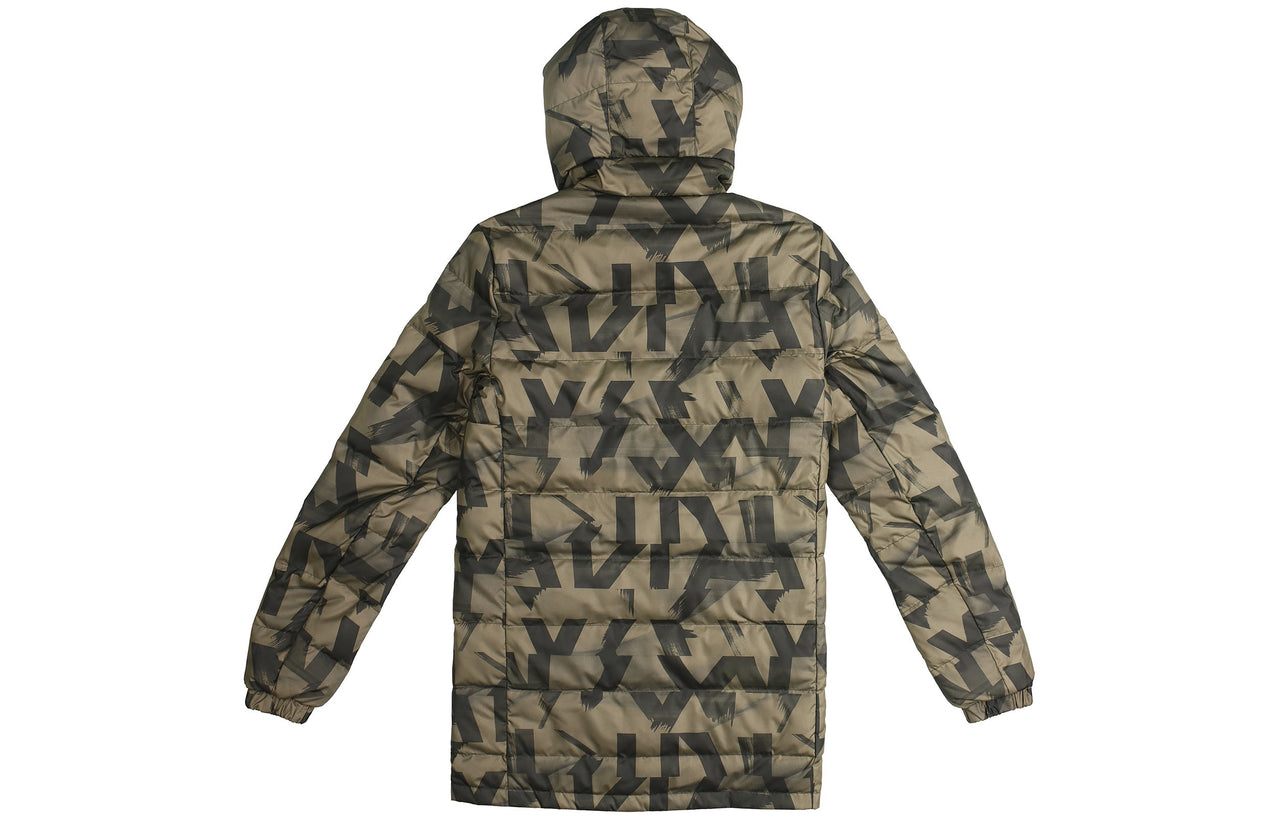 adidas Outdoor mid-length Down Jacket Brown FR6635