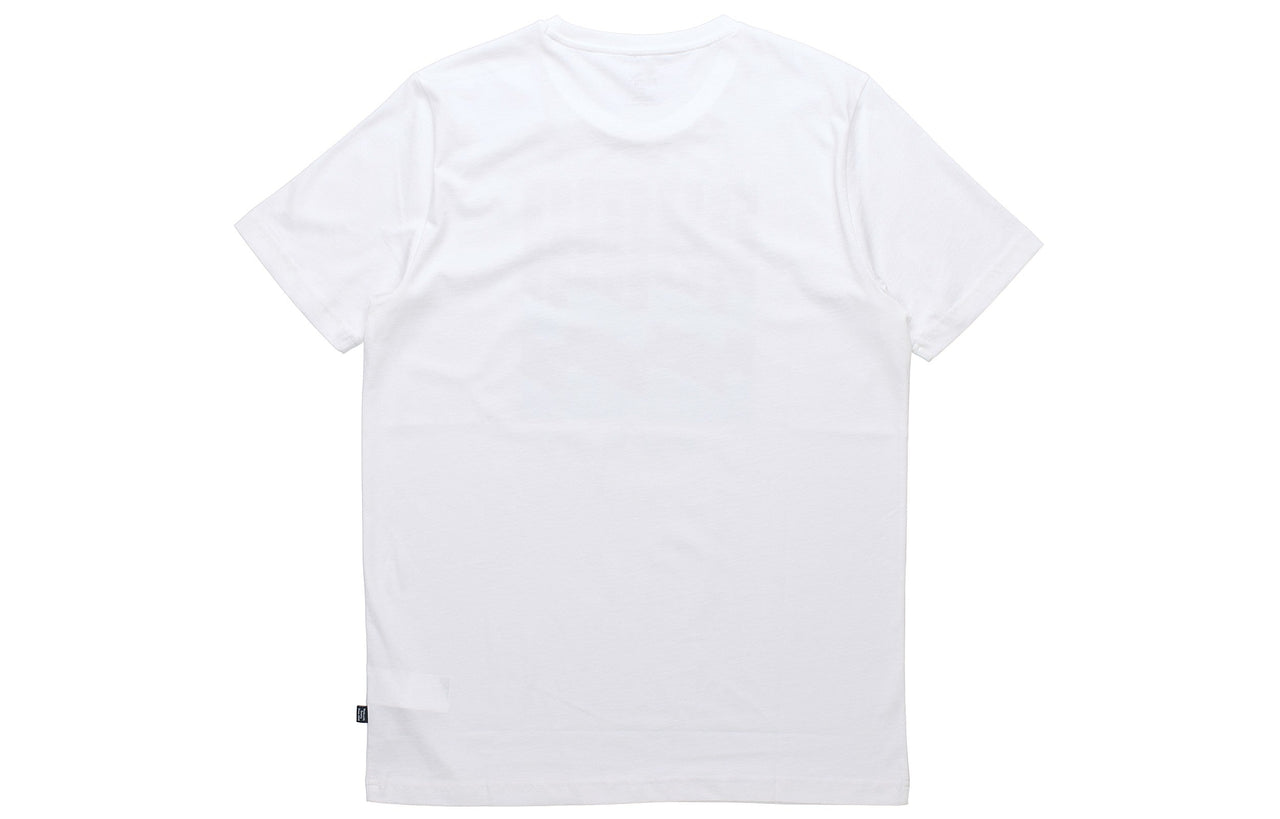 PUMA Summer Graphic Alphabet Large Logo Printing Short Sleeve White 583875-02