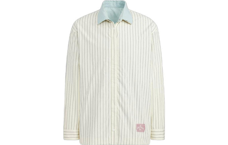 adidas originals x UMAMIISM Crossover Logo Printing Long Sleeves Blue Shirt HR6446