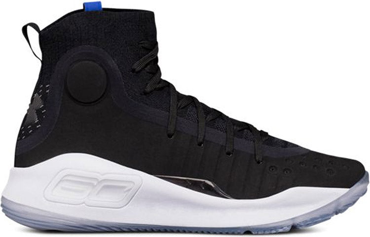 (GS) Under Armour Curry 4 4 'Black White' 1295995-005