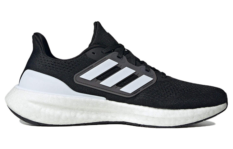adidas PureBoost 23 Wide Running Shoes 'Black White' IF4839