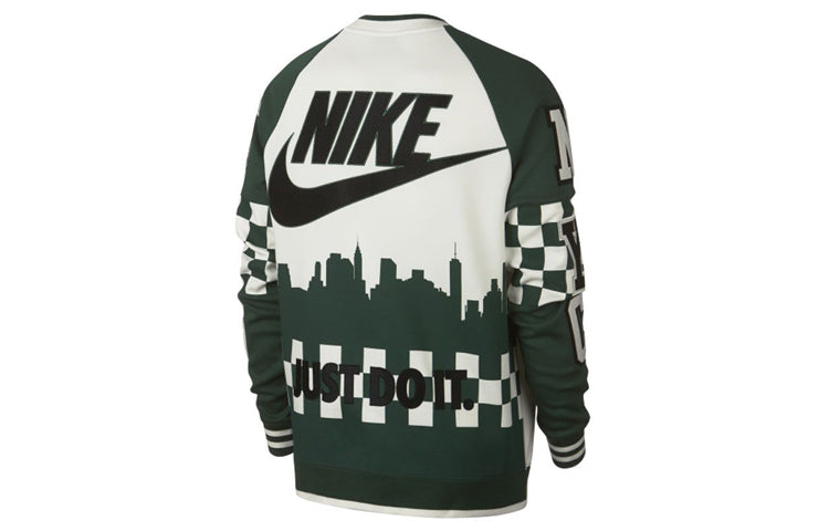 Men's Nike City Version Multicolor Splicing Green AR1984-133