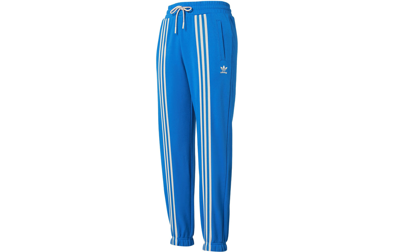 (WMNS) adidas Adicolor 70s 3-Stripes Sweatpants 'Blue' IK7852