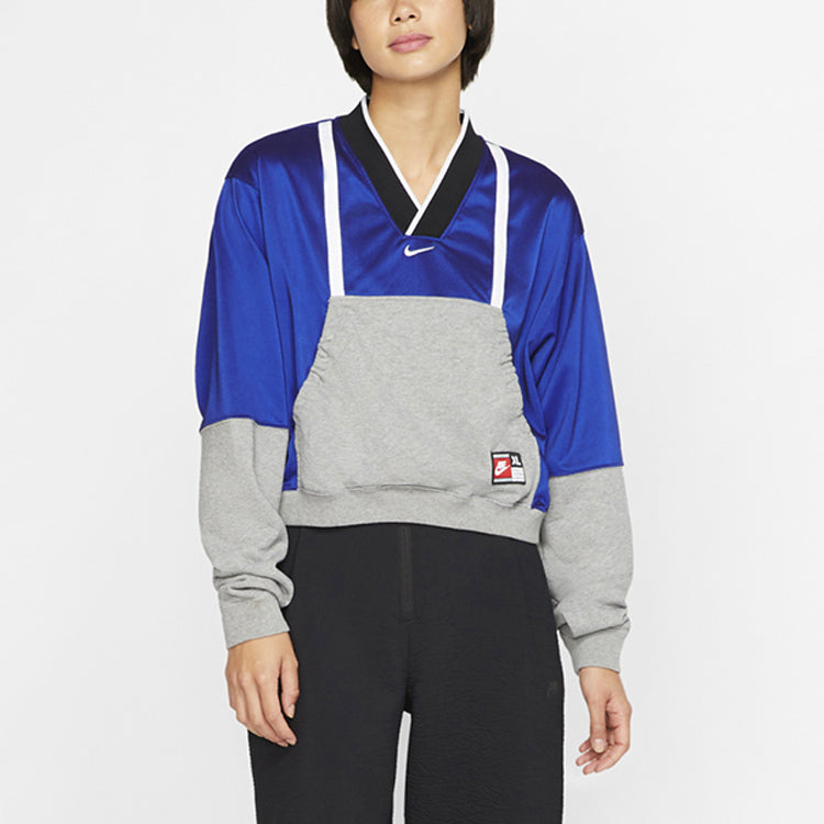 (WMNS) Nike ISPA Sweatshirt 'Blue Grey' CD6371-480