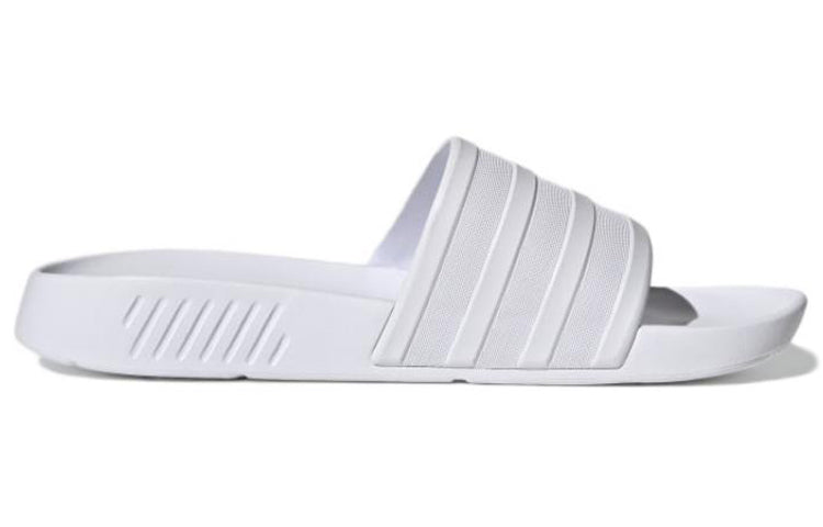 adidas Racer Tr Slides Cozy Wear-Resistant White Unisex Slippers GZ1177