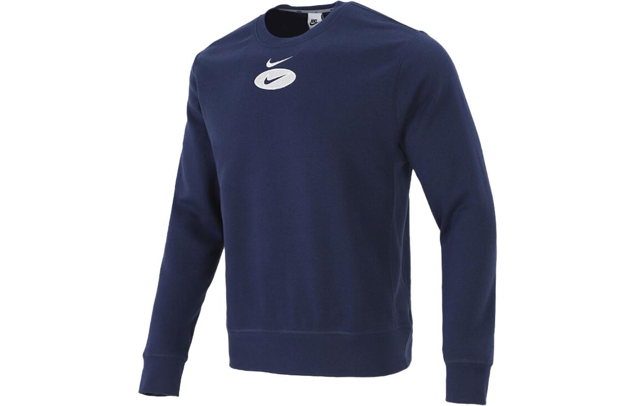 Nike League As Sportswear Sl Bb Crew 'Navy White' DM5461-410