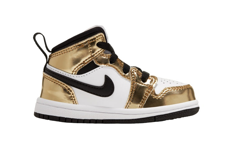 (TD) Air Jordan 1 Mid SE 'Metallic Gold' DC1424-700