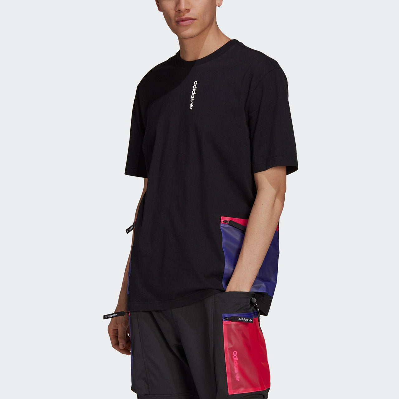 adidas originals MENS G Sports Printed Short Sleeve Black H09355