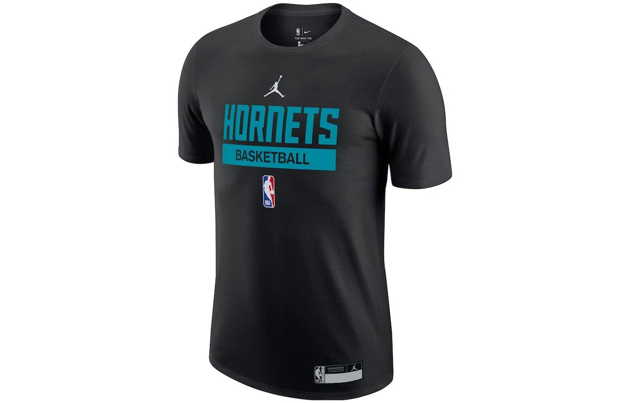 Air Jordan x NBA Charlotte Hornets T-Shirt 'Black' DR6455-010