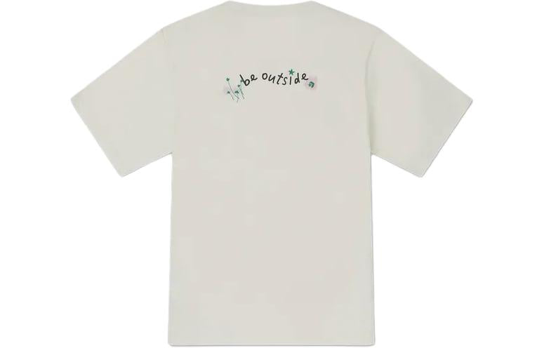 (WMNS) Converse Summer Verbiage T-Shirt 'White' 10027223-A01