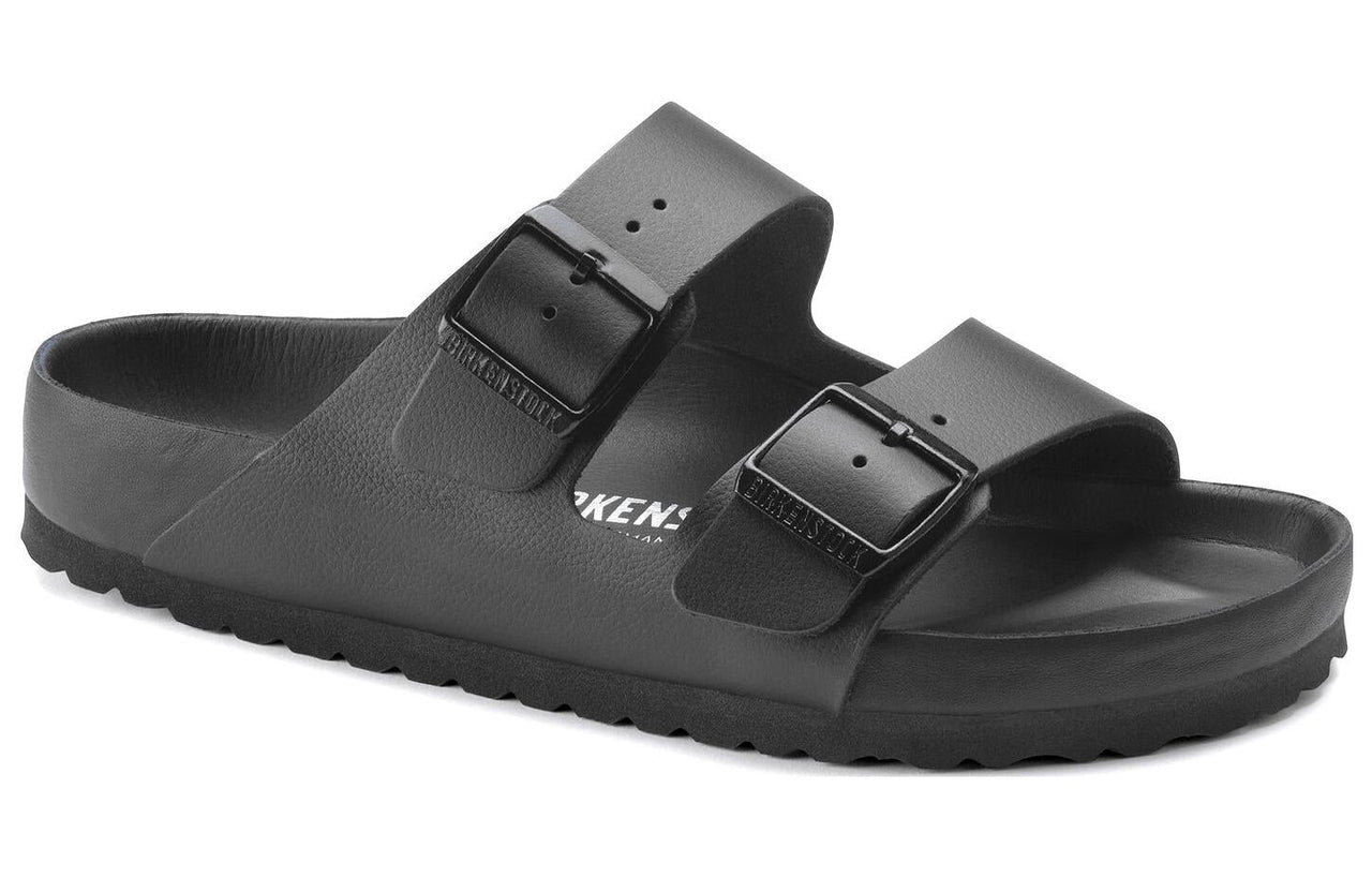 Birkenstock Arizona Natural Leather Sandals 'Black' 1022438