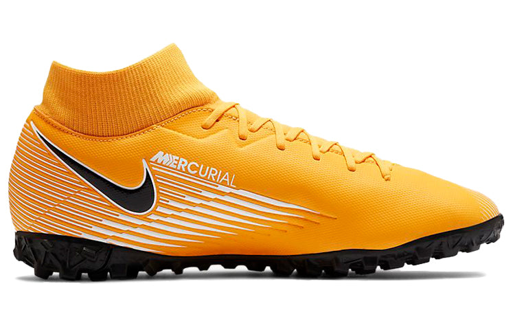 Nike Mercurial Superfly 7 Academy TF Turf 'Black Yellow' AT7978-801