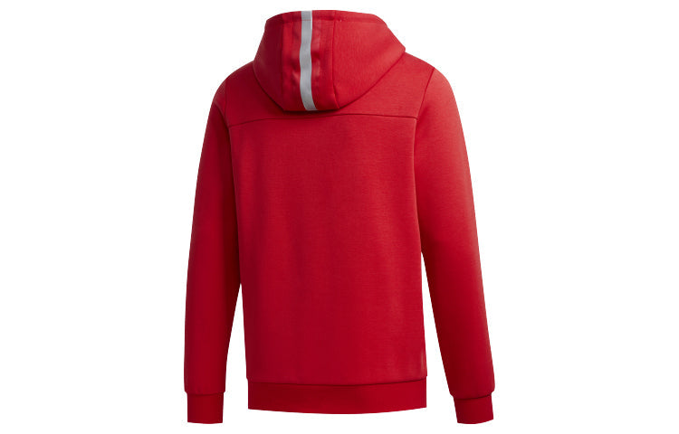 adidas neo M Cs Hoody 2 Sports Pullover Red GG3386