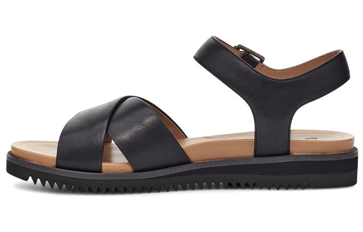 (WMNS) UGG Zoie Sandal Sandals Black Brown 1116372-BLK