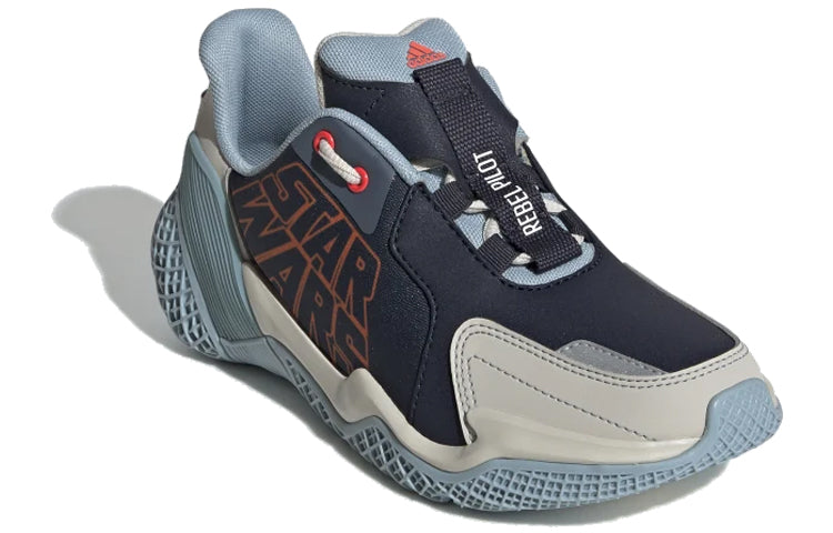 (WMNS) adidas Star War 4uture Runner J 'Blue Brown' EF9483