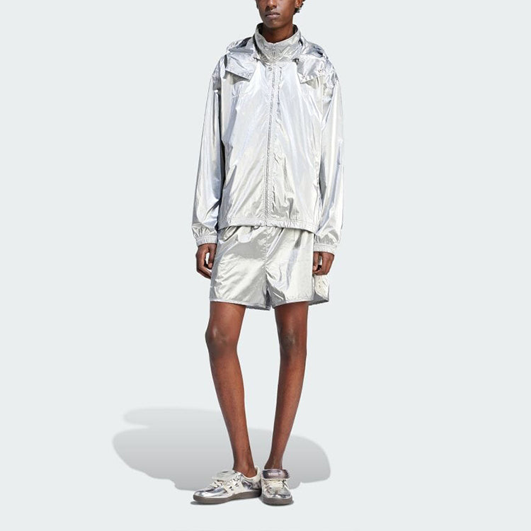 adidas x Wales Bonner Silver Anorak Jacket 'Silver' IB3254