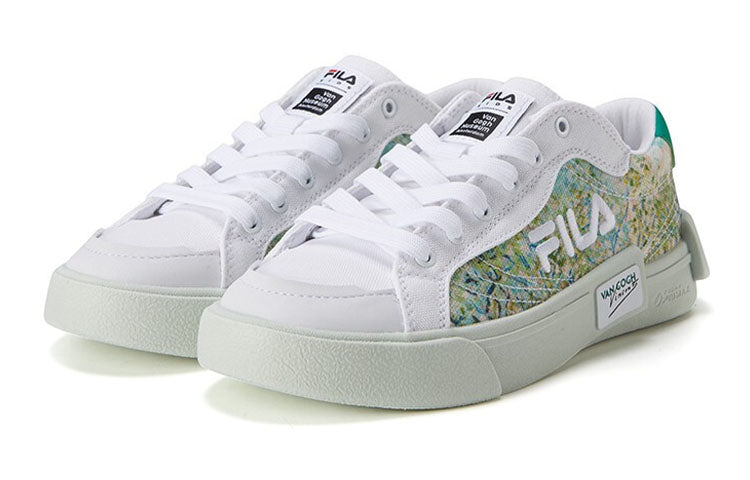 (GS) FILA x Van Gogh Skate Shoes 'Green White' K15B224305FWG