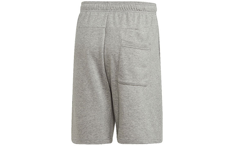 adidas M Mh Bos Short Ft Logo Printing Sports Drawstring Shorts Gray EB5260