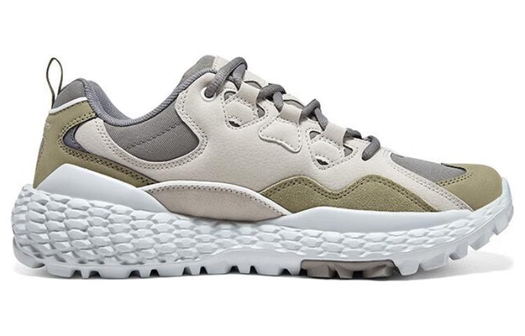 Skechers Monster Marathon Running Shoes 'Cream White Green Grey' 894205-GYMT