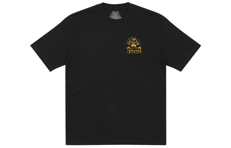 PALACE x Lotties Crossover Dragon Alphabet Pattern Short Sleeve Unisex Black P20TS059