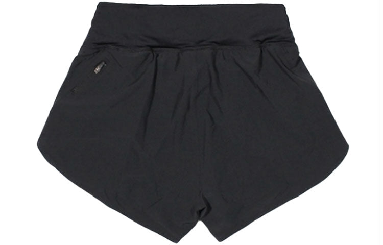 (WMNS) Nike Eclipse 2-in-1 Running Training Solid Color Sports Woven Shorts Black CZ9571-010