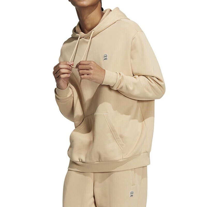 adidas Neo Drawstring Hoodies 'Beige' HZ8181