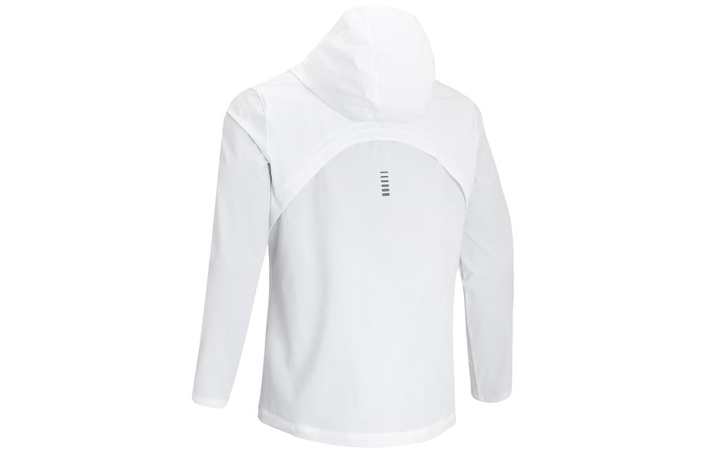 Under Armour Outrun The Storm Hooded Jacket 'White' 1376794-100