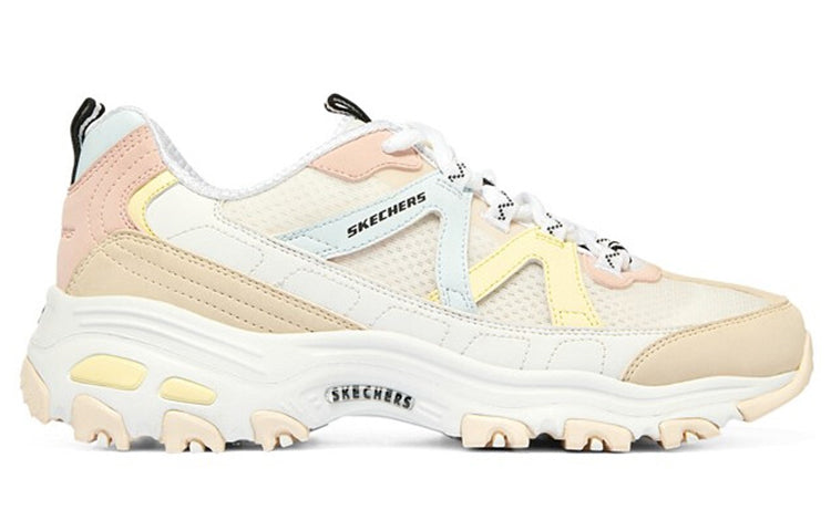 (WMNS) Skechers DLITES 1.0 'White Rainbow' 896079-WMLT