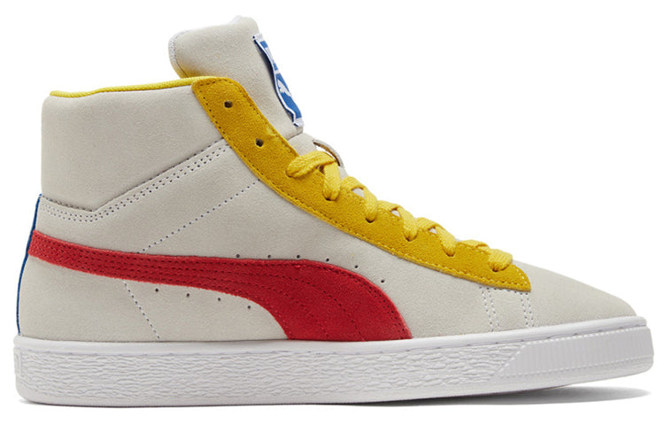 PUMA Suede Mid 21 'White Red Lemon' 380205-09