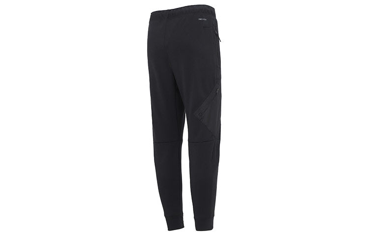 Men's Jordan As J Df Sprt Stmt Flc Pant Casual Breathable Sports Knit Long Pants/Trousers Black DJ0874-010