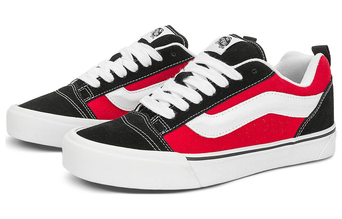 Vans Knu Skool Shoe 'Black Red' VN0009QC6RT