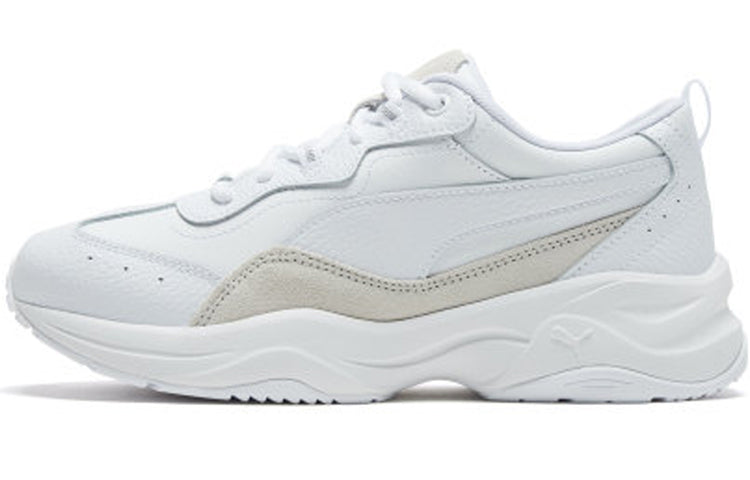 (WMNS) PUMA Cilia Lux 'White Silver' 370282-05