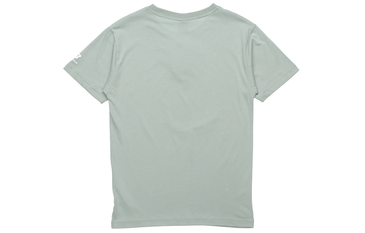 New Balance Casual Graphic Print Tee 'Green' AMT12340-LIH