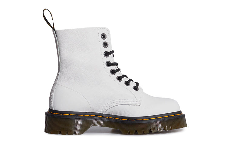 (WMNS) Dr. Martens 1460 Pascal Bex Pisa Leather Lace Up Boots 'White' 27376113