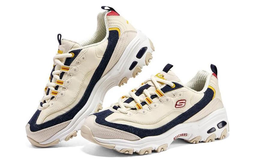 (WMNS) Skechers DLITES 1.0 'Beige' 896201-NTMT