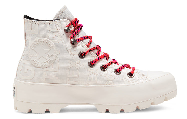 (WMNS) Converse Chuck Taylor All Star Lugged Winter High GTX 'Egret Prime Pink' 566153C