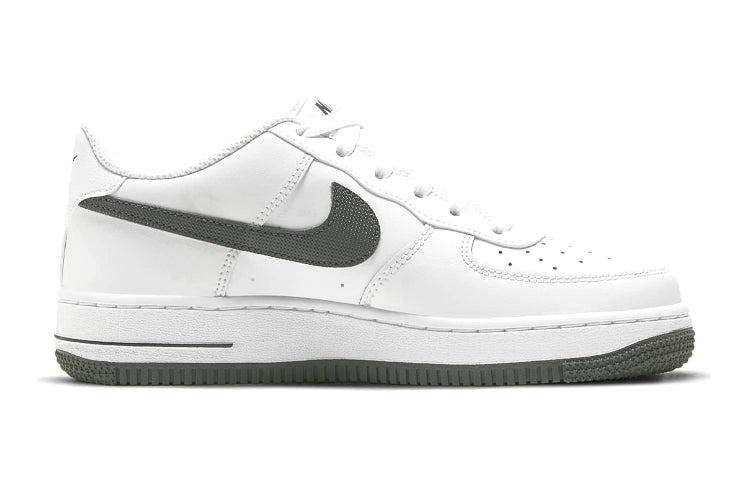 (GS) Nike Air Force 1 Low 'White Iron Grey Swoosh' DJ4617-100