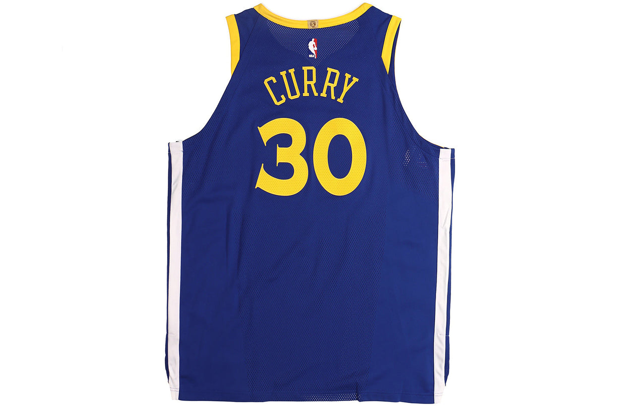 Nike Stephen Curry Icon Edition Authentic AU golden state warriors Jersey 'Blue' 863022-495