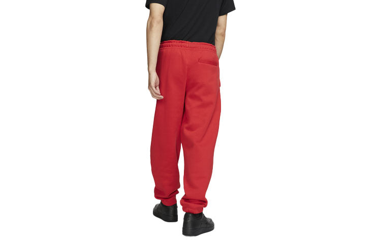 Men's Nike Lab Collection Retro Casual Fleece Lined Long Pants/Trousers University Red AV8279-657