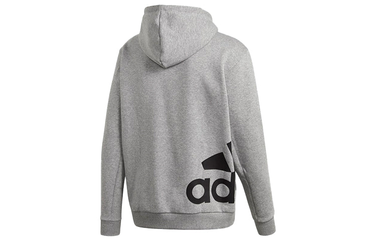 adidas Casual Training Sports Fleece Lined Gray GC7287