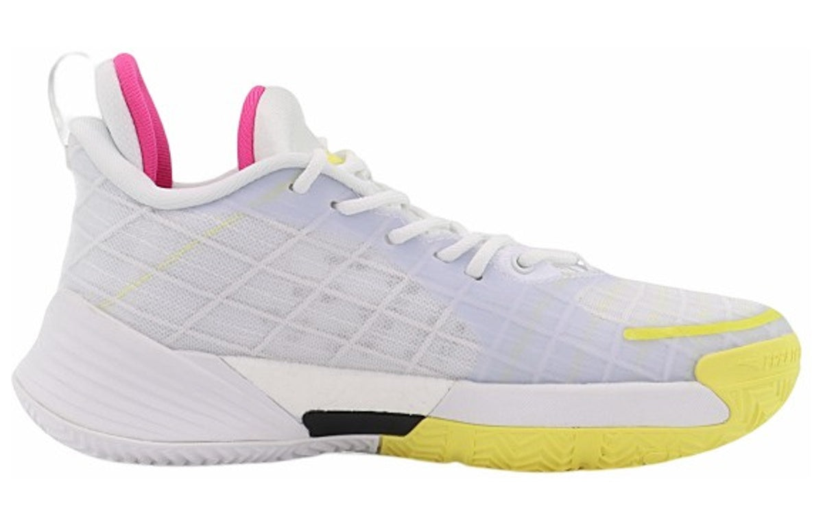 (WMNS) ANTA Light Crazy 3 'White Yellow Pink' 122221608-1