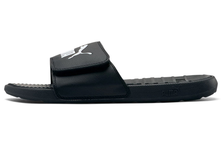 PUMA Cool Cat 5 Slide 'Black White' 371044-02